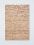 John Lewis chunky hand woven jute rug 180x120cm, imported from the UK