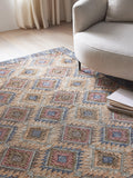 John Lewis Narin Kelim jute rug multi 180x120cm (British brand)