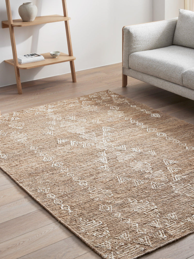 John Lewis Ziya Kelim jute rug multi 180x120cm, UK version