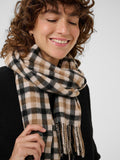 Part Two plaid pure wool scarf 46x182cm, UK version