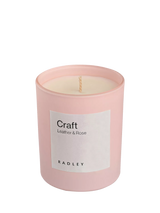 John Lewis Radley Leather & Rose Scented Candle- Buy online at McGrocer