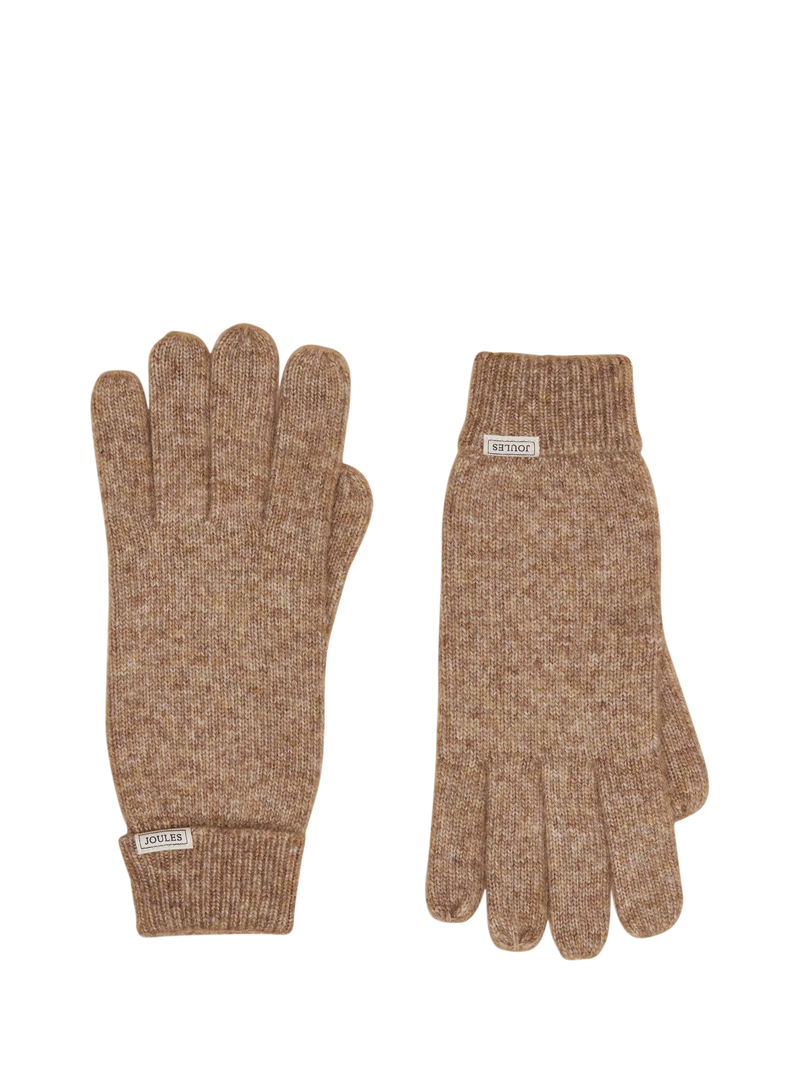 Joules Knitted Polyester Blend Gloves