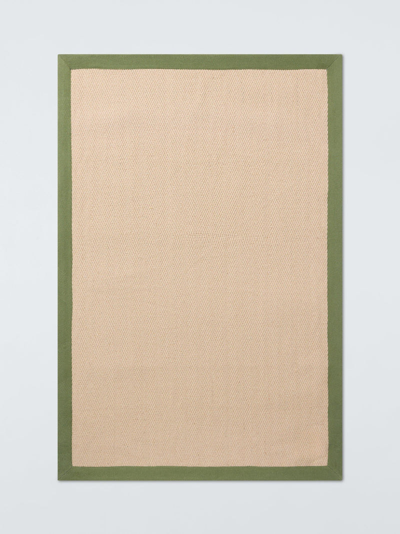 John Lewis herringbone pure jute rug 180x120cm, UK version