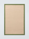 John Lewis herringbone pure jute rug 180x120cm, UK version