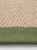 John Lewis herringbone pure jute rug 180x120cm, UK version