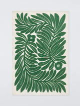 John Lewis John Lewis x Anine Cecilie Iversen Zinnia Floral Hand Tufted Pure Wool Rug, Green, 180 x 120cm- Buy online at McGrocer