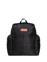 John Lewis Hunter Croy Puffer Ripstop Backpack, Black- Buy online at McGrocer
