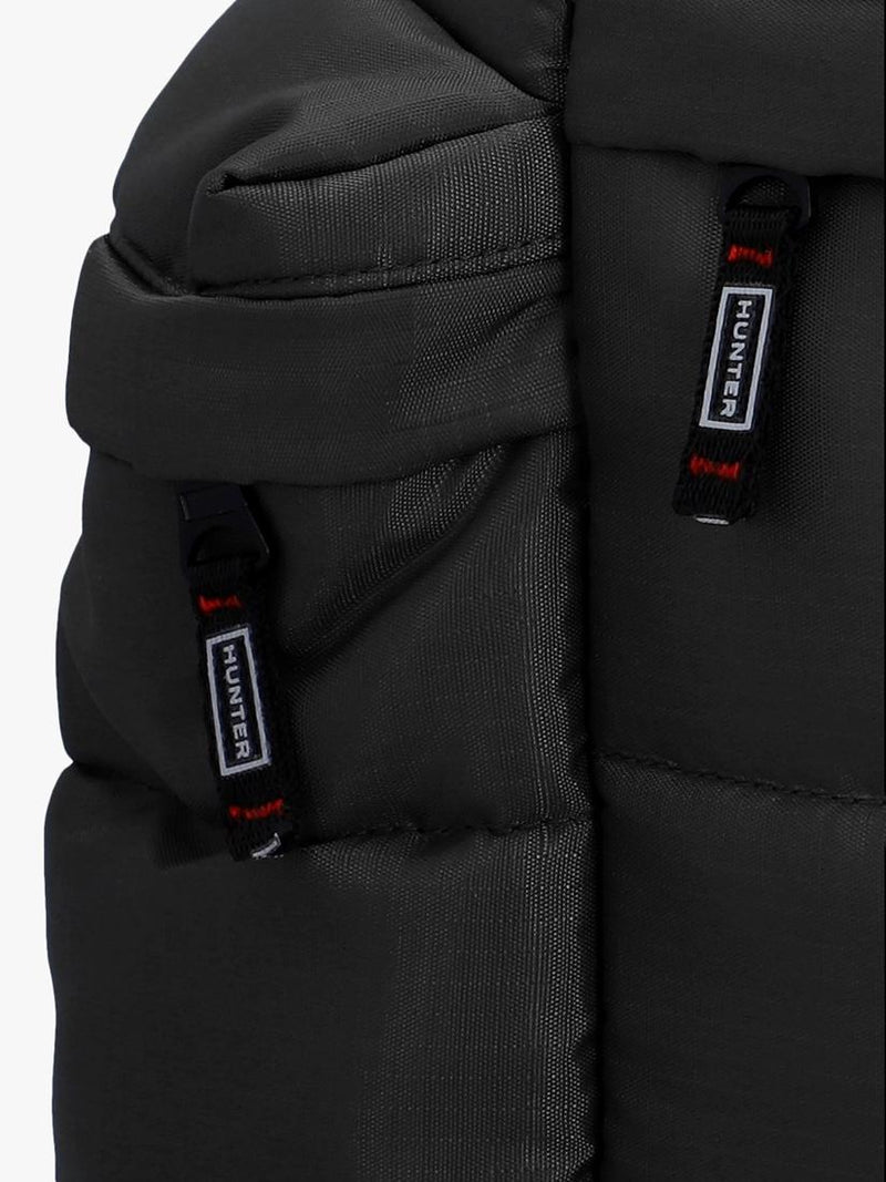 Hunter Croy Puffer Ripstop backpack black, imported from the UK