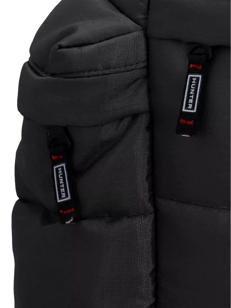 Hunter Croy Puffer Ripstop backpack black, imported from the UK