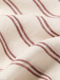 Piglet in Bed Kemptown Stripe flat sheet king size (British brand)