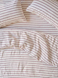 Piglet in Bed Kemptown Stripe linen blend bedding (British brand)