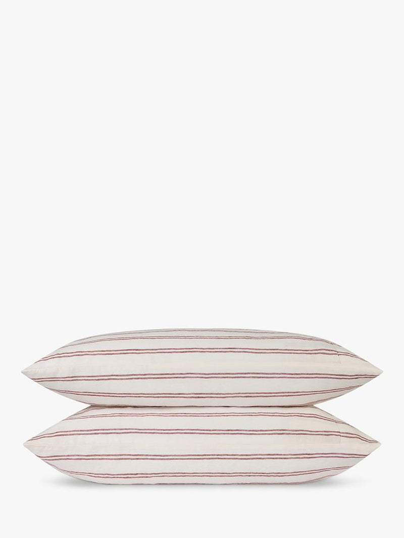 Piglet in Bed Kemptown Stripe linen blend bedding (British brand)