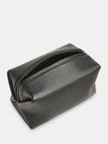 Whistles Ria leather zip pouch black, UK version