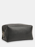 Whistles Ria leather zip pouch black, UK version