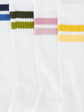 John Lewis organic cotton tube stripe socks pack of 5 (British brand)