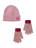 Small Stuff Kids' Knitted Beanie Hat and Gloves Set