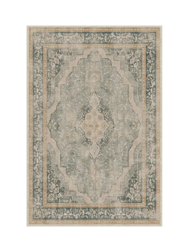 Ruggable Adeline Geometric Machine-Washable Rug 90x60cm