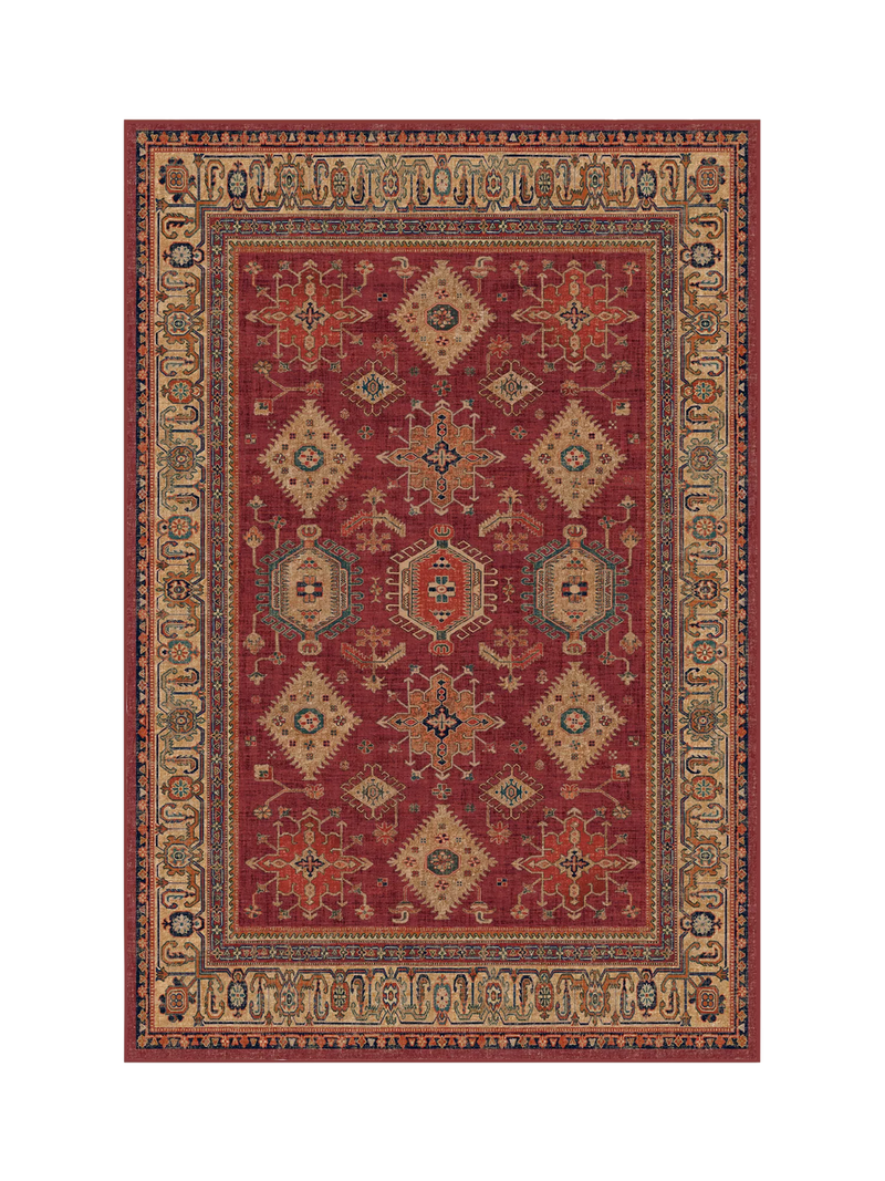 Ruggable Cambria Geometric Machine Washable Rug 90cm x 60cm