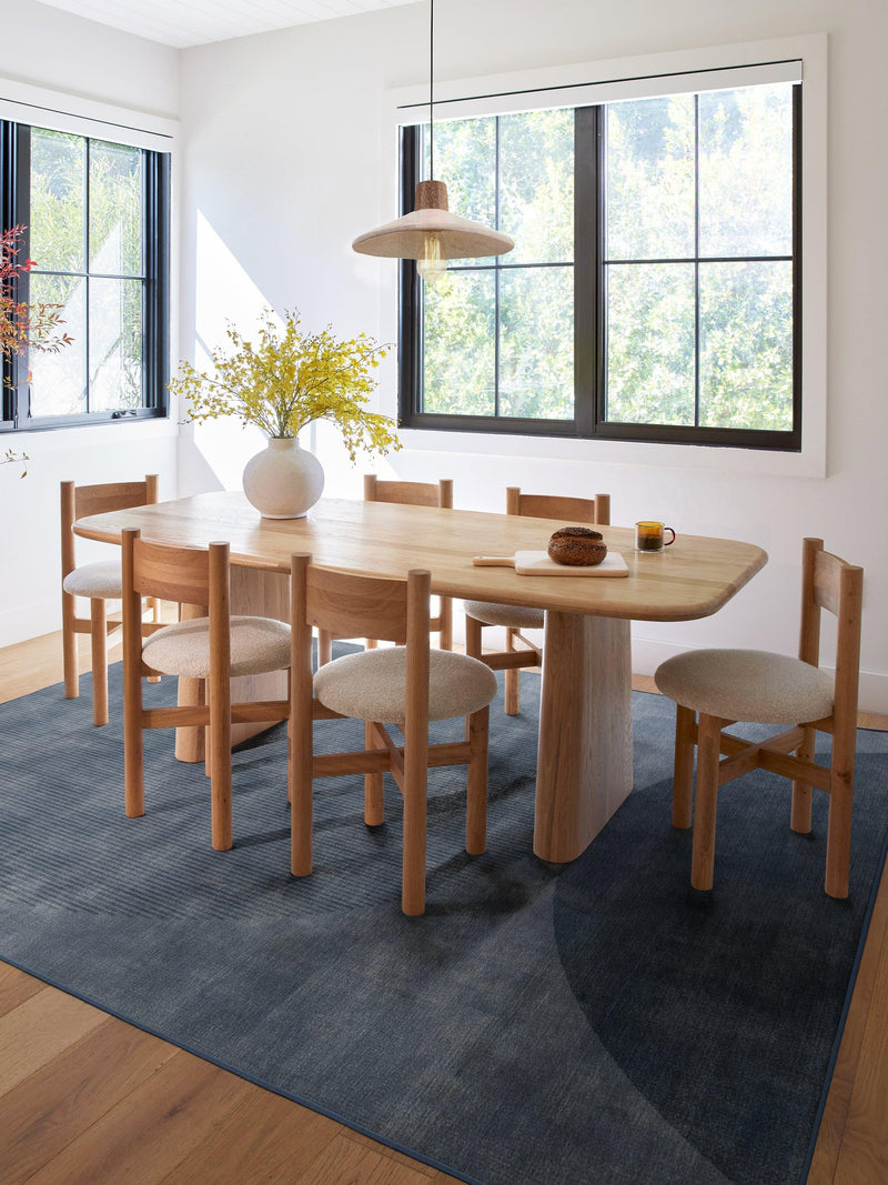Ruggable Eclipse rug in Navy 90x60cm (British brand)