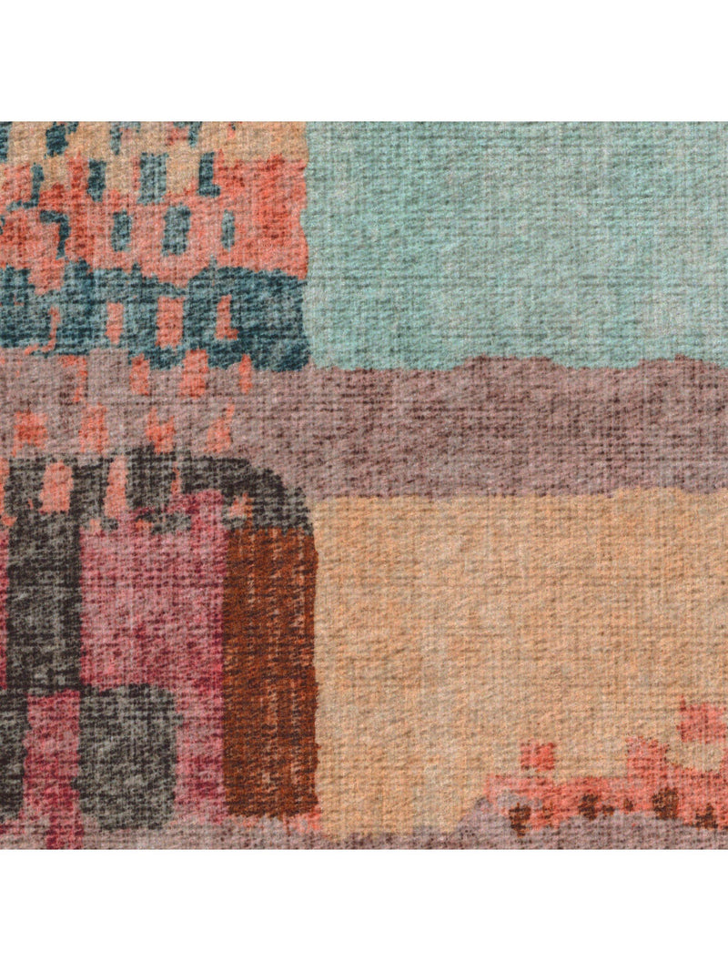 Ruggable Enya Multi washable rug 90x60cm - British product