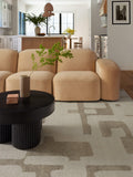 Ruggable Holme geometric rug 90x60cm, imported from the UK