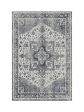Ruggable Kira Rug in Stone Blue, machine-washable rug (British brand)
