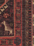 Ruggable Zareen rug Scarlet Red 90x60cm - British product