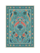 John Lewis Ruggable Iris Apfel Birds of a Feather Rectangular Rug 90x60cm- Buy online at McGrocer