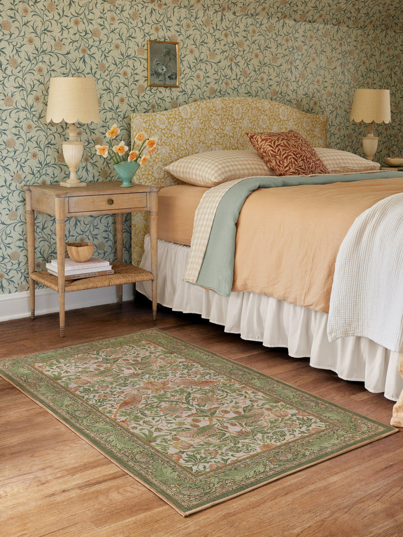 Ruggable Morris & Co. Strawberry Thief rug, UK version