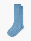 Brora super-soft cashmere cable knit bed socks (British brand)
