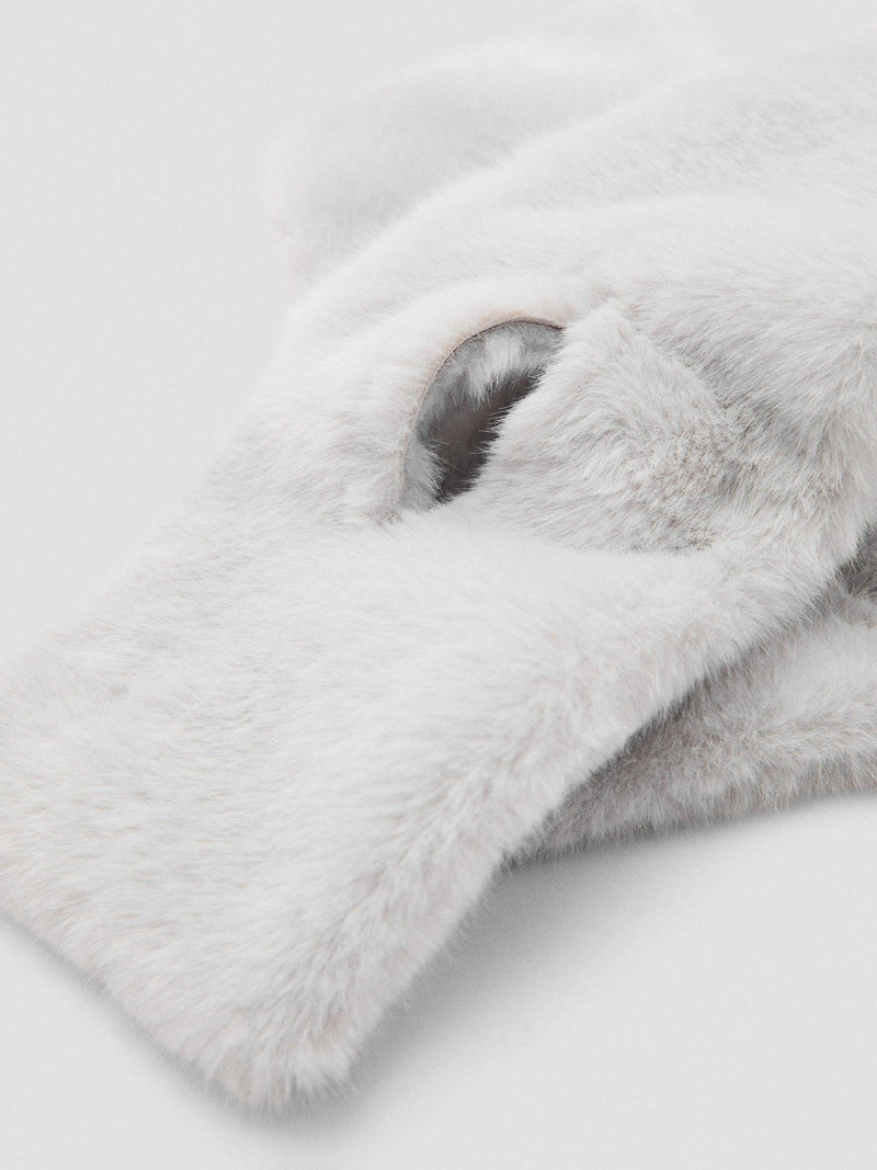 Mango kids fluffy scarf, UK version