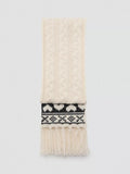 Mango kids hearts scarf light beige (British brand)