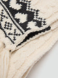 Mango kids hearts scarf light beige (British brand)