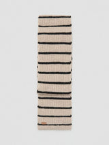 John Lewis Mango Kids' Alice Striped Scarf Light Brown- Buy online at McGrocer