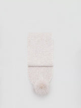 John Lewis Mango Kids' Oslops Knitted Scarf Light Pastel Brown- Buy online at McGrocer