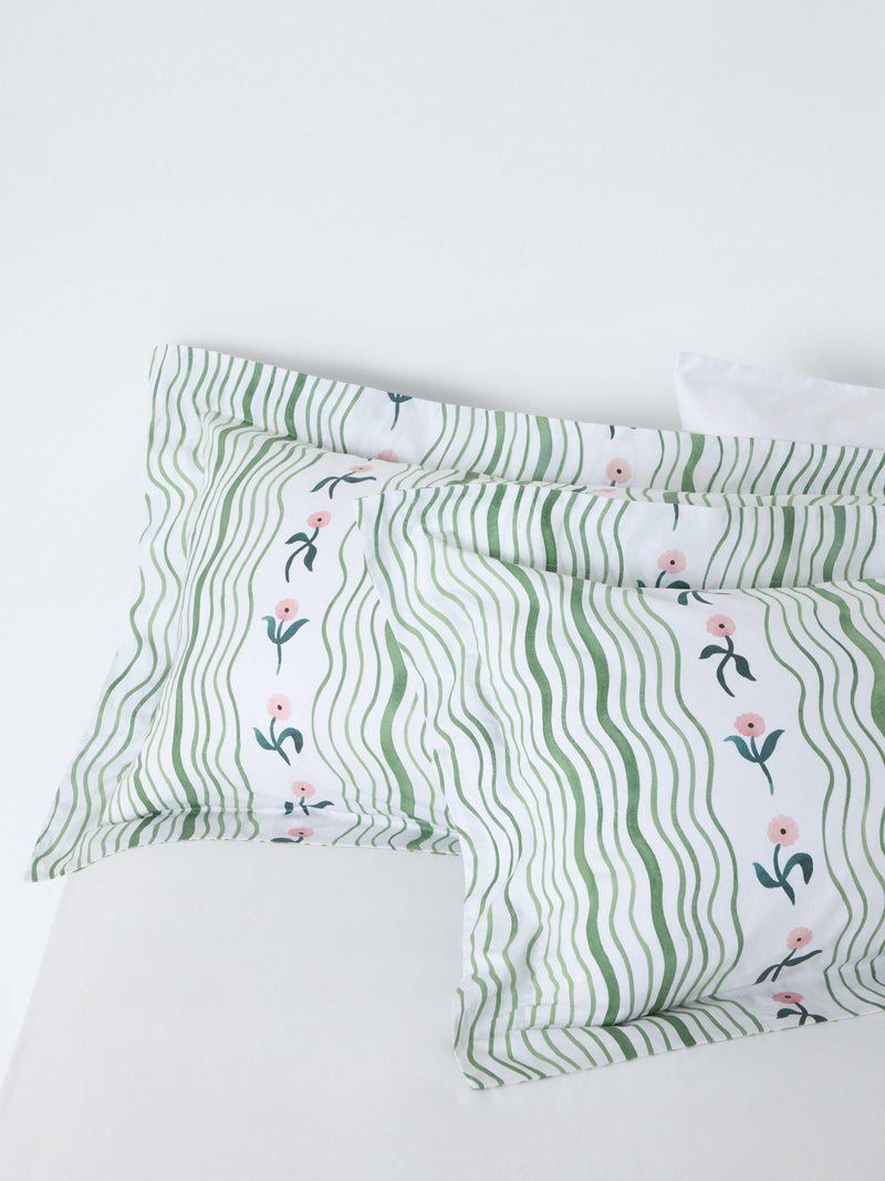 John Lewis duvet cover set ribbon multi double (British brand)