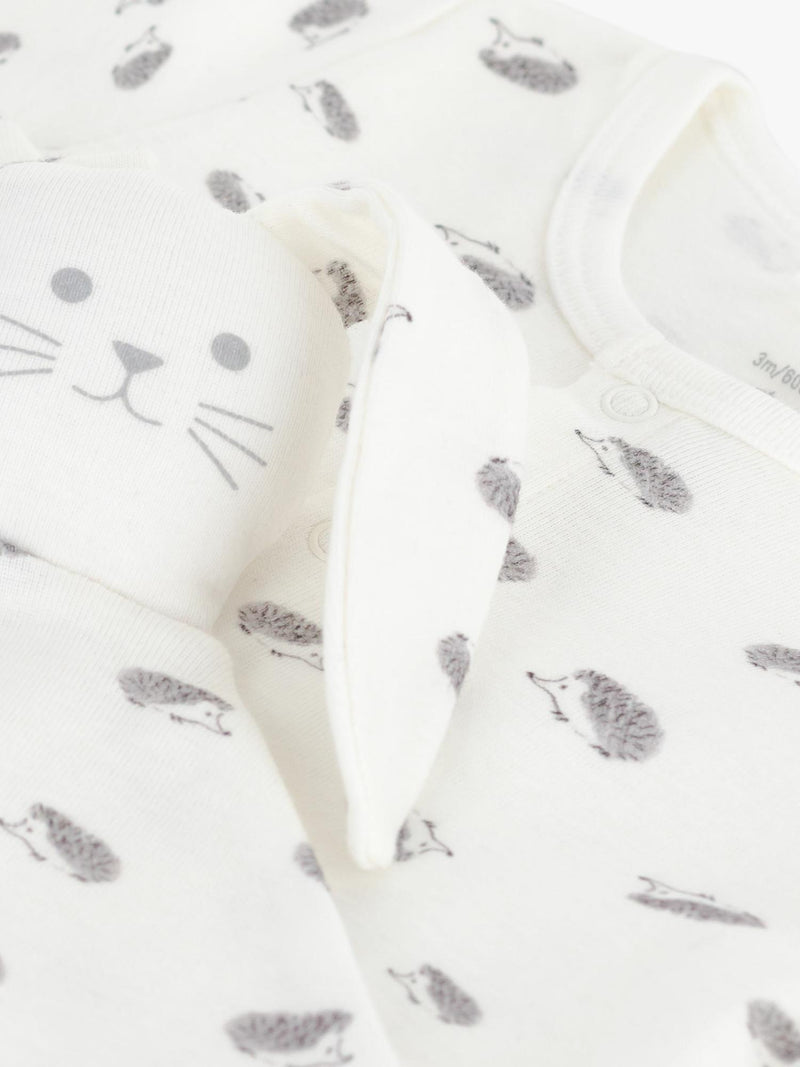 Petit Bateau cotton babygrow gift set - British product