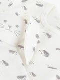 Petit Bateau cotton babygrow gift set - British product