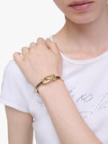 Marc Jacobs dual cuff bracelet gold toned (British brand)