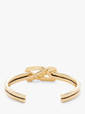 Marc Jacobs dual cuff bracelet gold toned (British brand)