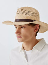 John Lewis John Lewis Paper Straw Western Hat Natural- Buy online at McGrocer