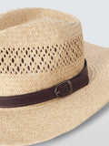John Lewis paper straw western hat natural, UK version