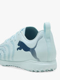 PUMA kids football boots Icy Blue - British product