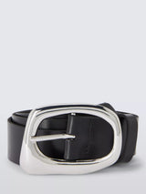 John Lewis John Lewis Organic Shape Buckle Leather Belt- Buy online at McGrocer
