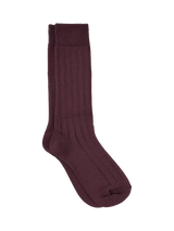 John Lewis TUTTI Urban Ribbed Bamboo Rich Welly Socks Burgundy UK 4-9- Buy online at McGrocer