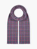 Brora cashmere check scarf 180x60cm (British brand)