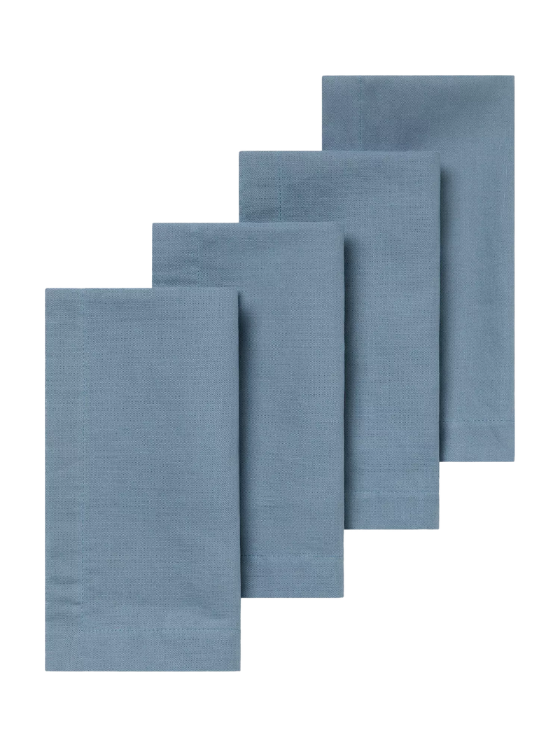 Piglet in Bed linen blend napkins 45x45cm pack 4 - British product