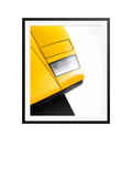 Sonic Editions Lamborghini Countach framed print portrait, UK version