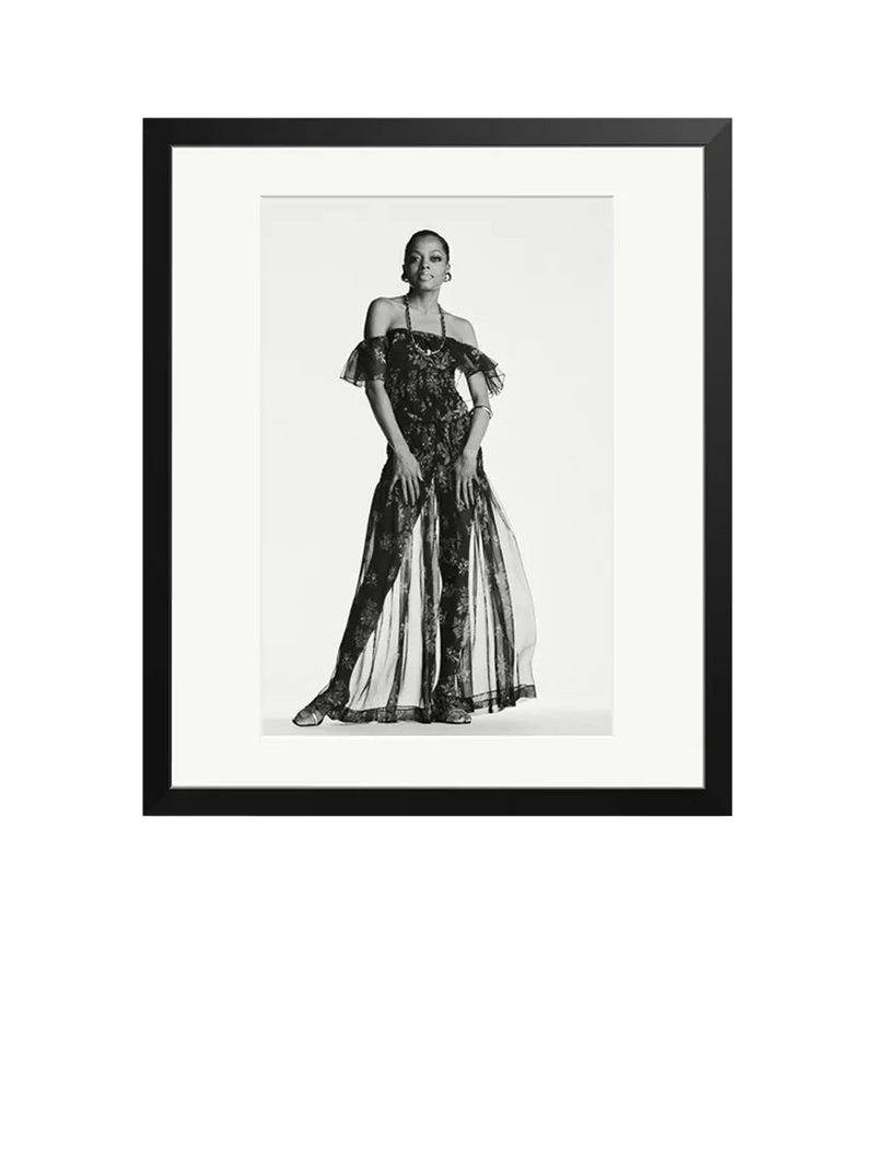 Sonic Editions Diana Ross medium framed print (British brand)