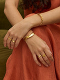 Ottoman Hands moon phase cuff gold, UK version